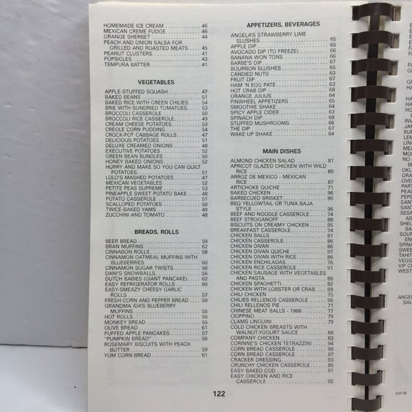 Favorite Recipes Of Quilters By North Cities Quilt Guild Cookbook 1990s Receipes - Picture 10 of 12